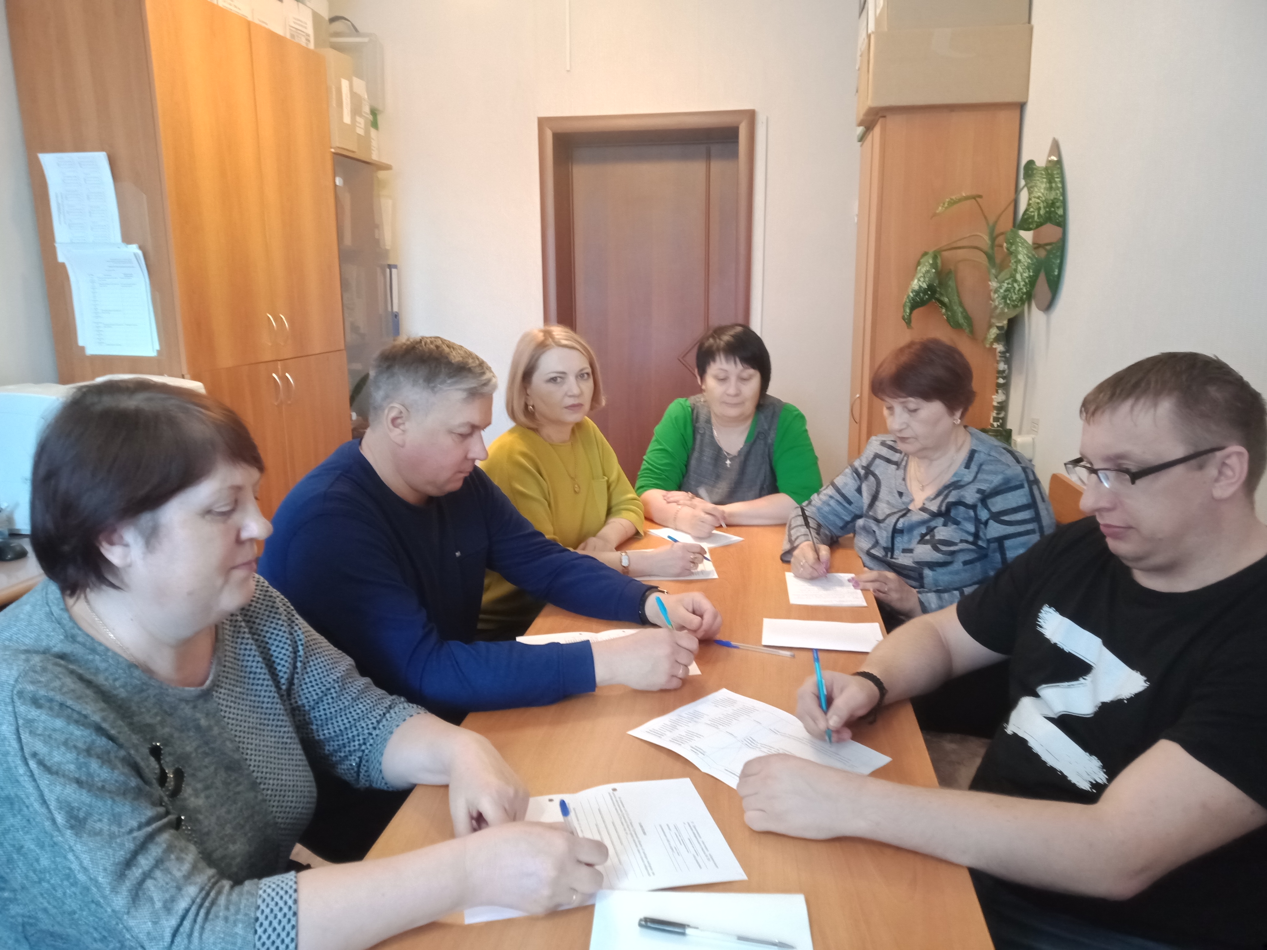 Состоялось заседание территориальной избирательной комиссии Лебяжьевского муниципального округа.