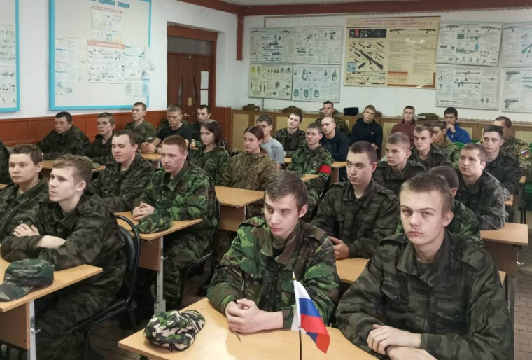 Встреча со студентами техникума. Встреча со студентами техникума.